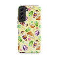 Colorful Filipino Dessert Samsung® Tough Case featuring vibrant sweets, perfect for style and protection.