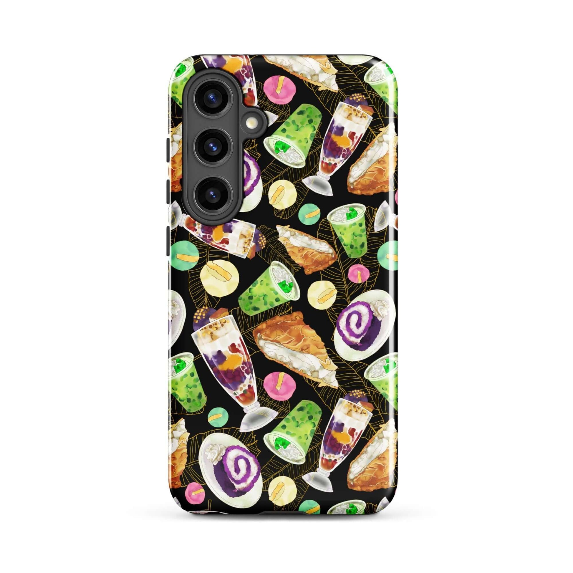 Showcase your love for Filipino treats with the Filipino Dessert Samsung® Tough Case featuring vibrant dessert designs.