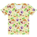 Stylish Filipino Dessert T-shirt featuring vibrant prints of beloved desserts perfect for any foodie.