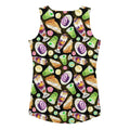 Colorful Filipino Dessert Tank Top featuring traditional sweets and flavors, perfect for showcasing your heritage.
