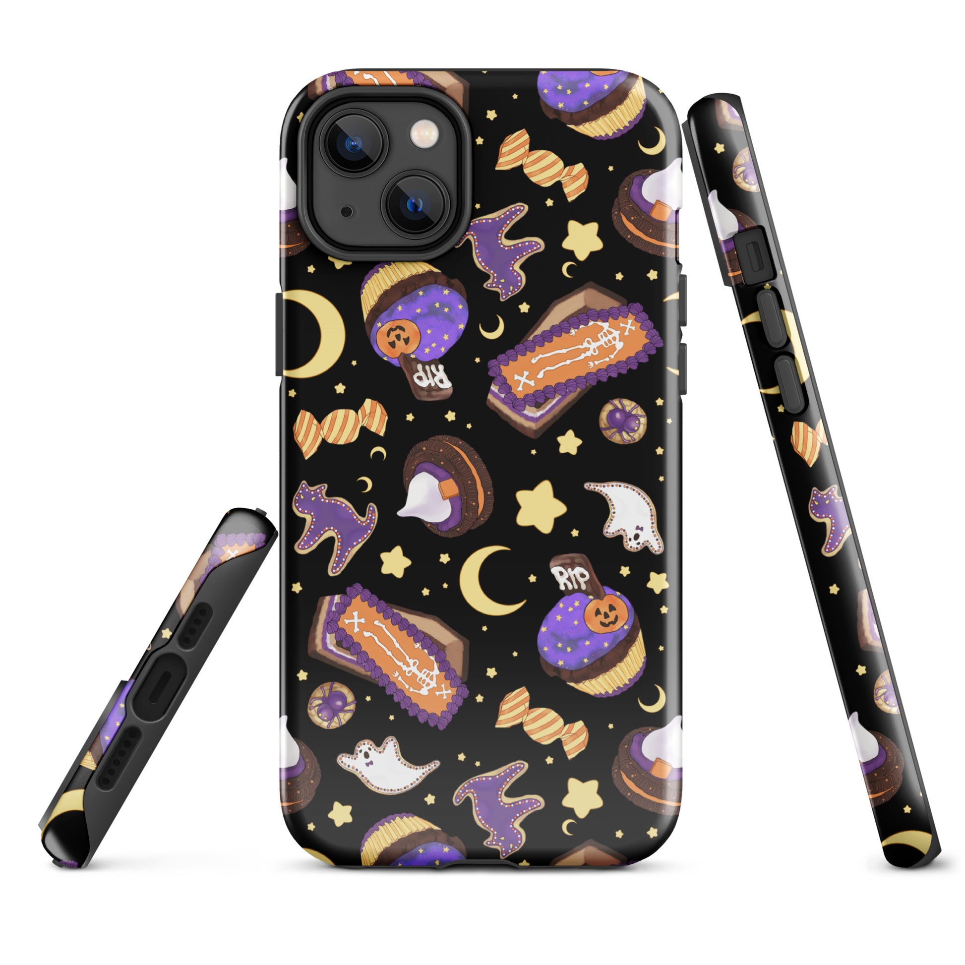 Protect your phone in style with the Halloween Treat iPhone® Tough Case, featuring festive designs and durable materials.