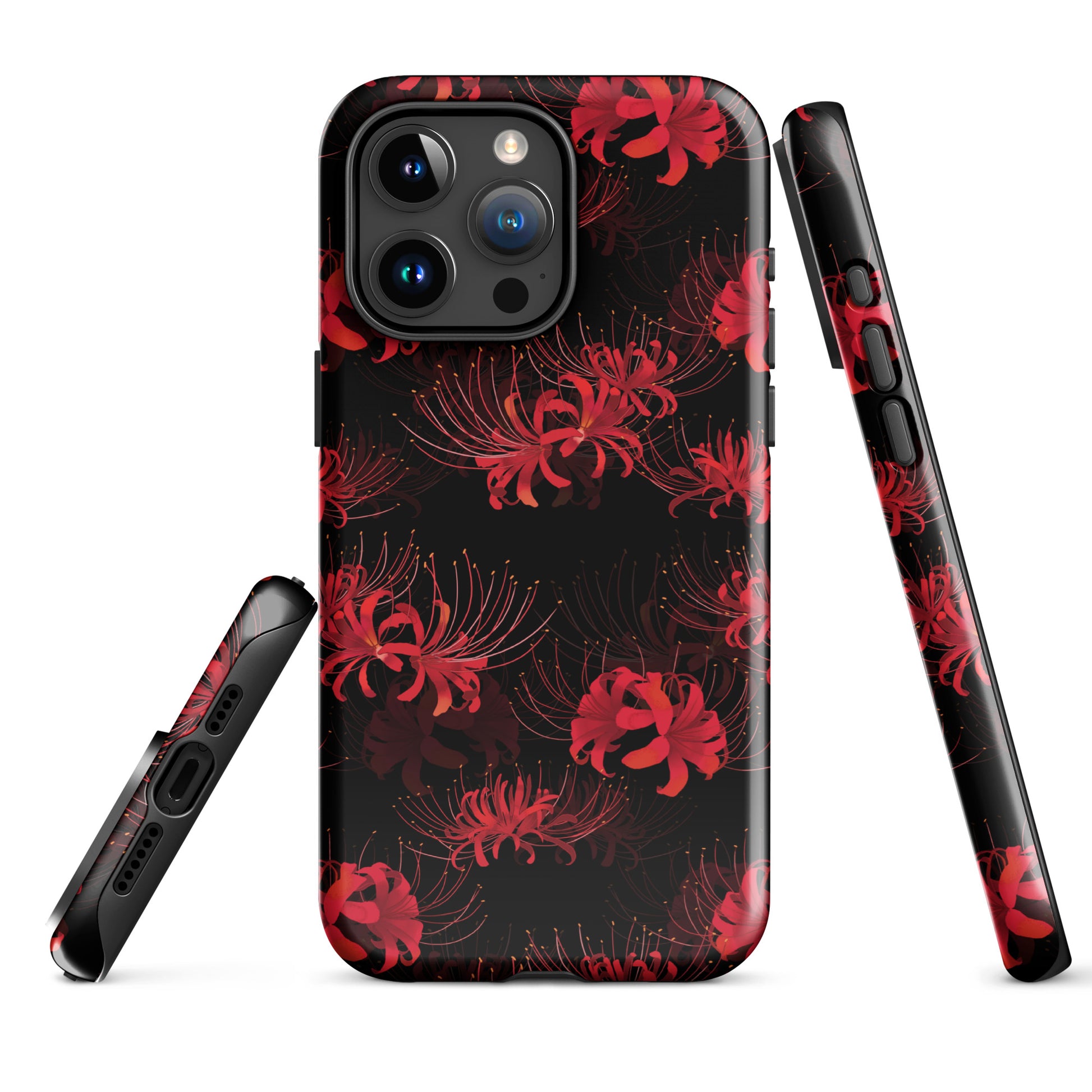 Stylishly protect your phone with the Higanbana iPhone® Tough Case, featuring a durable floral design.