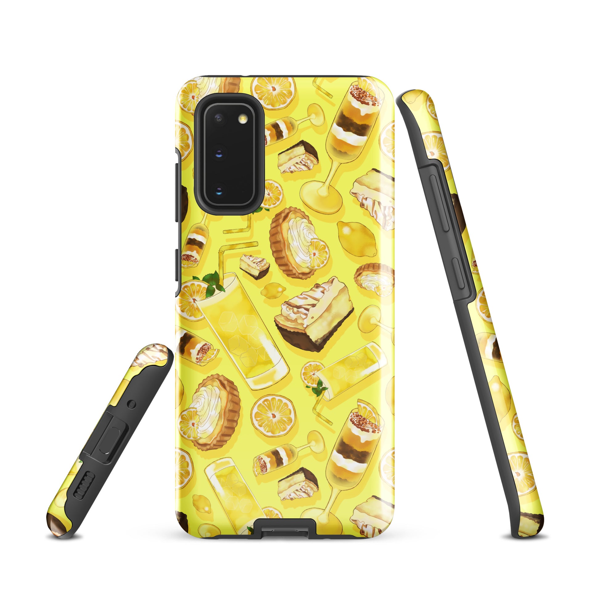 Colorful Lemon Samsung® Tough Case with durable design protects your phone while adding a stylish touch.