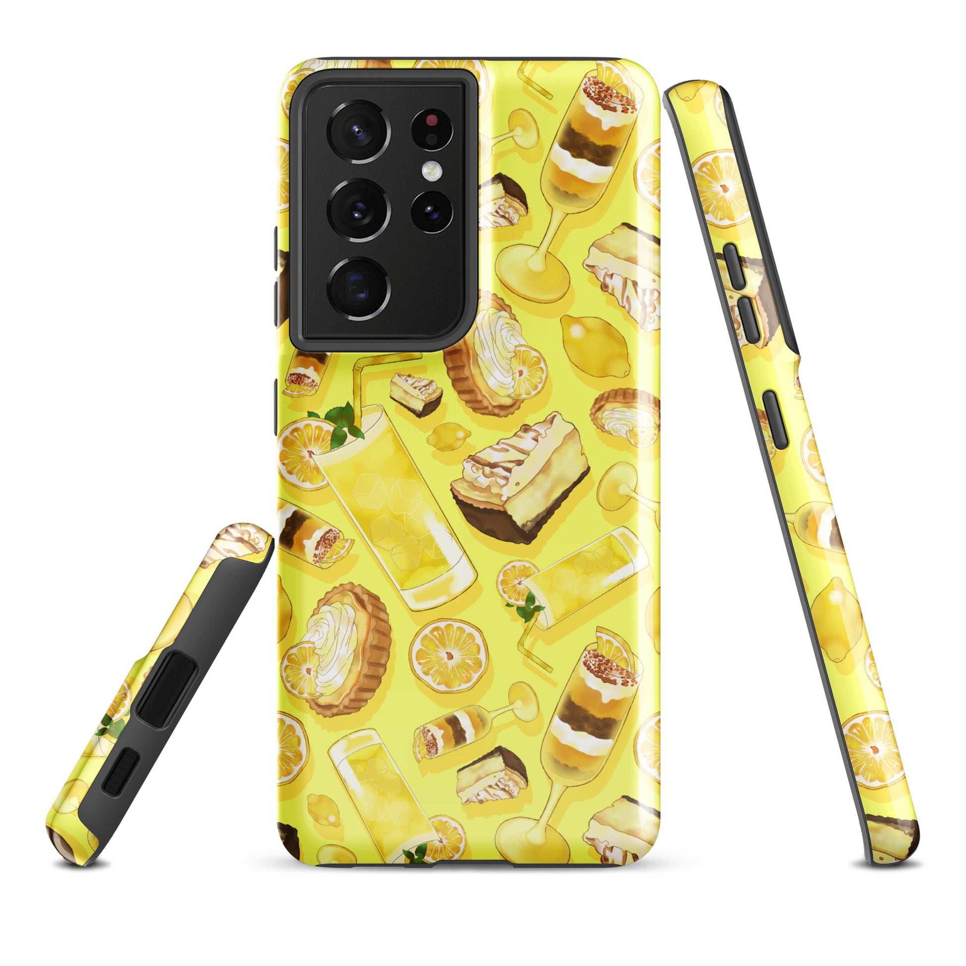 Protect your phone in style with the Lemon Samsung® Tough Case, featuring vibrant designs and durable, impact-resistant materials.