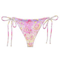 Stylish Magical Girl String Bikini Bottom with colorful designs, perfect for poolside relaxation this summer.