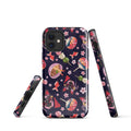 Stylish Matsuri iPhone® Tough Case featuring vibrant Japanese-themed designs, offering durable protection and elegance.
