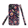 Colorful Matsuri iPhone® Tough Case featuring a stylish design and dual-layer protection for ultimate phone safety.