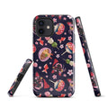 Stylish Matsuri iPhone® Tough Case featuring colorful Japanese elements, designed for maximum protection and fashion.
