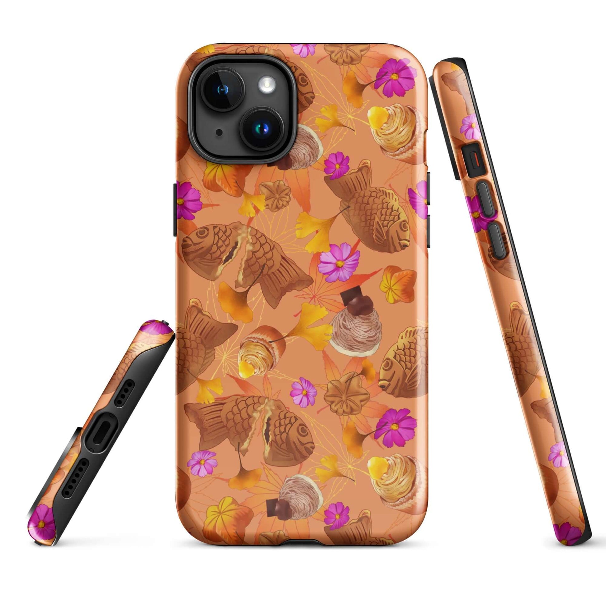 Stylish Momiji iPhone® Tough Case with durable design, featuring vibrant patterns and maximum protection for your device.