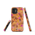 Stylish Momiji iPhone® Tough Case featuring a vibrant design, providing durable protection for your phone all year round.
