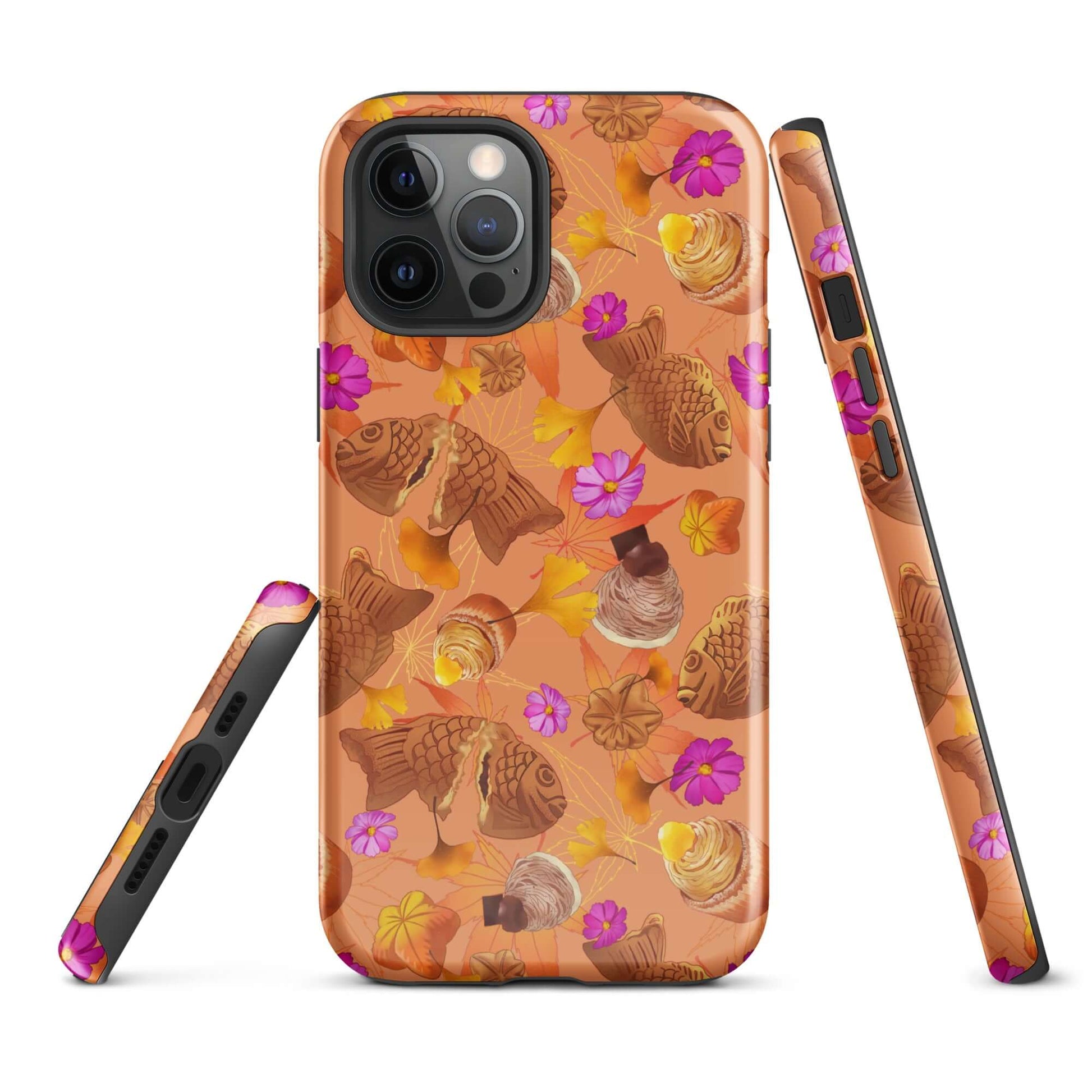 Stylish Momiji iPhone® Tough Case with durable design, featuring vibrant patterns for ultimate phone protection.