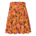 Cozy up in the Momiji Skater Skirt, featuring a flared cut and vibrant patterns perfect for warm days.