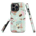 Stylish Parasol Bunny iPhone® Tough Case features cute designs and durable dual-layer protection for your device.