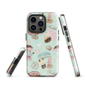 Stylish Parasol Bunny iPhone® Tough Case offers durable protection with a whimsical design, perfect for any phone lover.