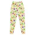 Colorful Premium Filipino Dessert Leggings feature a fun design showcasing traditional sweets and treats. Perfect for any fan!