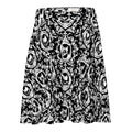 Stylish Queen's Beloved Kitty Skater Skirt, perfect for lounging or outings, features a flared cut and soft fabric.