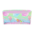 Colorful bandeau bikini top featuring fun ice cream and candy patterns, perfect for summer fun and lounging.