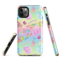 Colorful and stylish, the Rainbow Candy iPhone® Tough Case offers durable protection with a fun design.