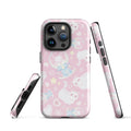 Snow Kitten iPhone® Tough Case features a cute design, offering stylish protection with durable dual-layer construction.