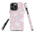 Stylish Snow Kitten iPhone® Tough Case offers durable protection with a cute design, perfect for fashion-savvy users.