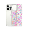 Protect your phone with the stylish Space iPhone® Clear Case featuring a vibrant outer space design.