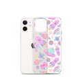 Protect your phone in style with the Space iPhone® Clear Case, featuring a vibrant space print design.