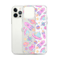 Protect your phone with the stylish Space iPhone® Clear Case featuring a vibrant space print design.