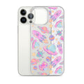 Stylish Space iPhone® Clear Case featuring vibrant space-themed designs for ultimate protection and style.