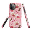 Stylish Sugar Sweetheart iPhone® Tough Case featuring cute designs, perfect for protection and fashion.
