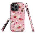Stylish Sugar Sweetheart iPhone® Tough Case features a cute design with durable, dual-layer protection.