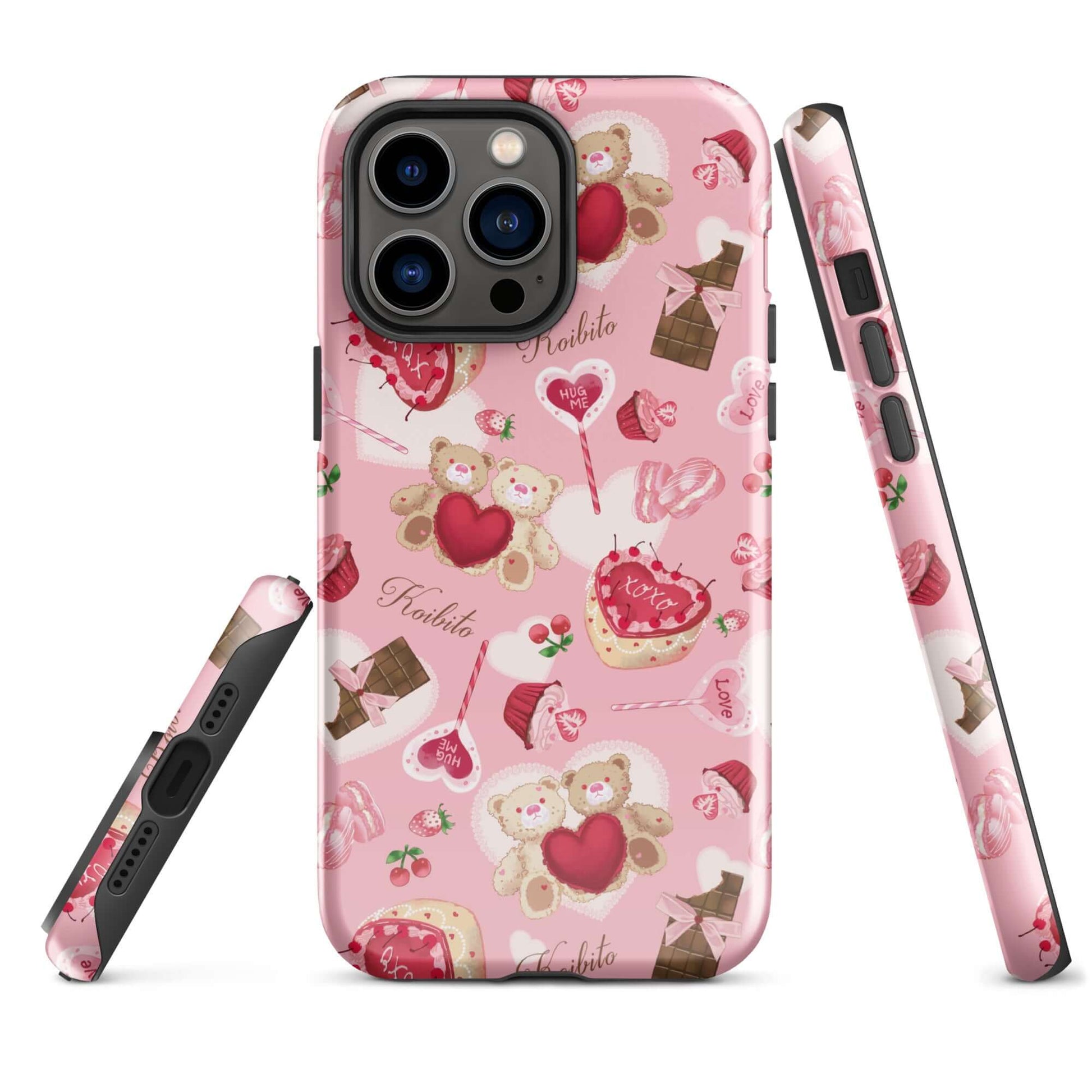 Stylish Sugar Sweetheart iPhone® Tough Case features a cute design with durable, dual-layer protection.