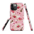 Stylish and durable, the Sugar Sweetheart iPhone® Tough Case protects your phone with a cute design and impact resistance.