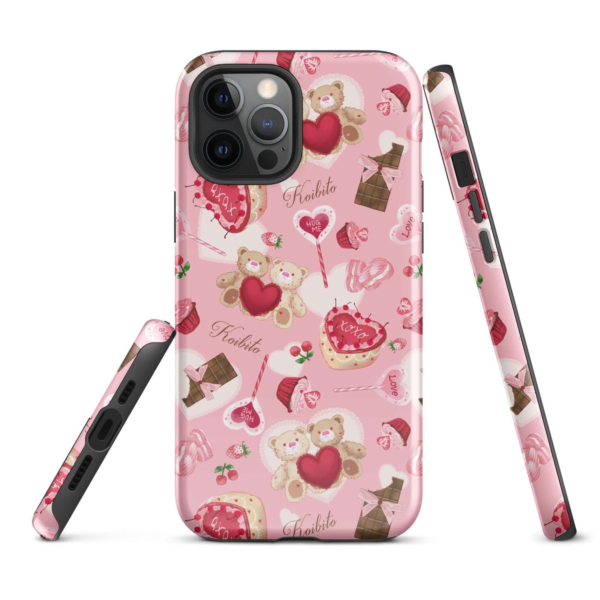 Stylish and durable, the Sugar Sweetheart iPhone® Tough Case protects your phone with a cute design and impact resistance.
