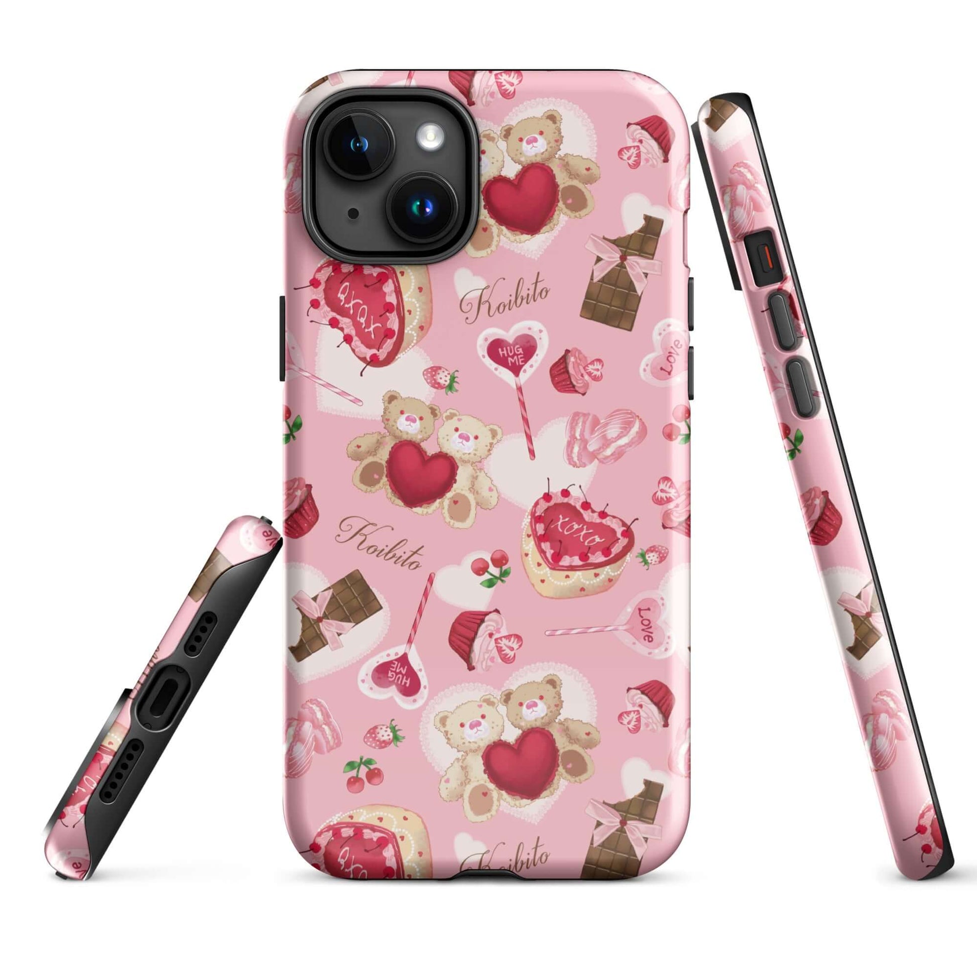 Protect your phone stylishly with the Sugar Sweetheart iPhone® Tough Case, blending durability and charm.