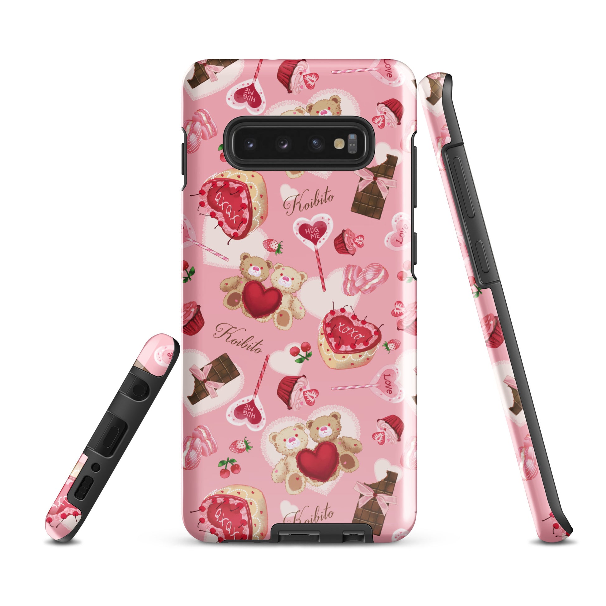 Stylish Sugar Sweetheart Samsung® Tough Case featuring cute designs, perfect for protection against bumps and scratches.