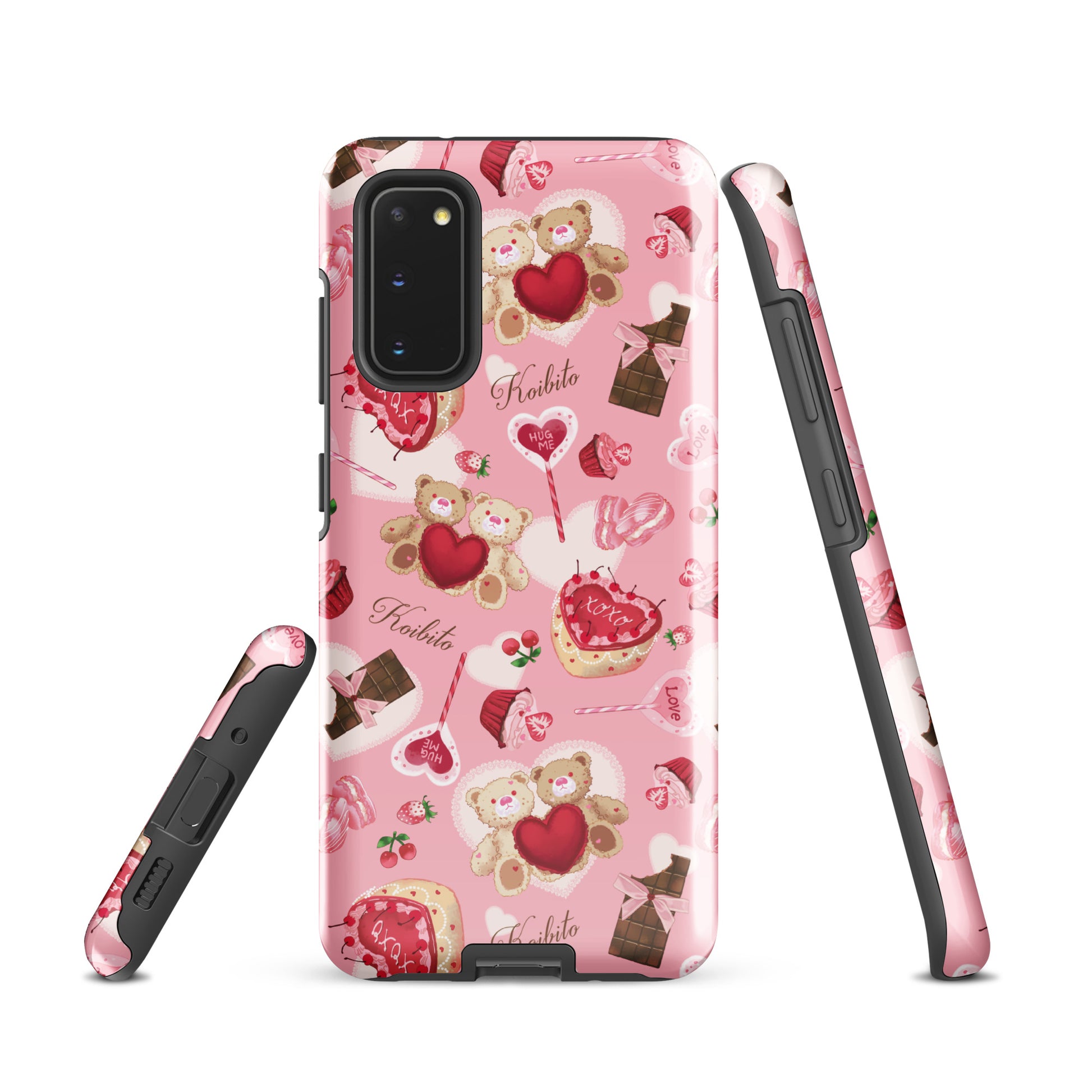 Stylish Sugar Sweetheart Samsung® Tough Case featuring a cute design, ensuring durability and protection for your phone.