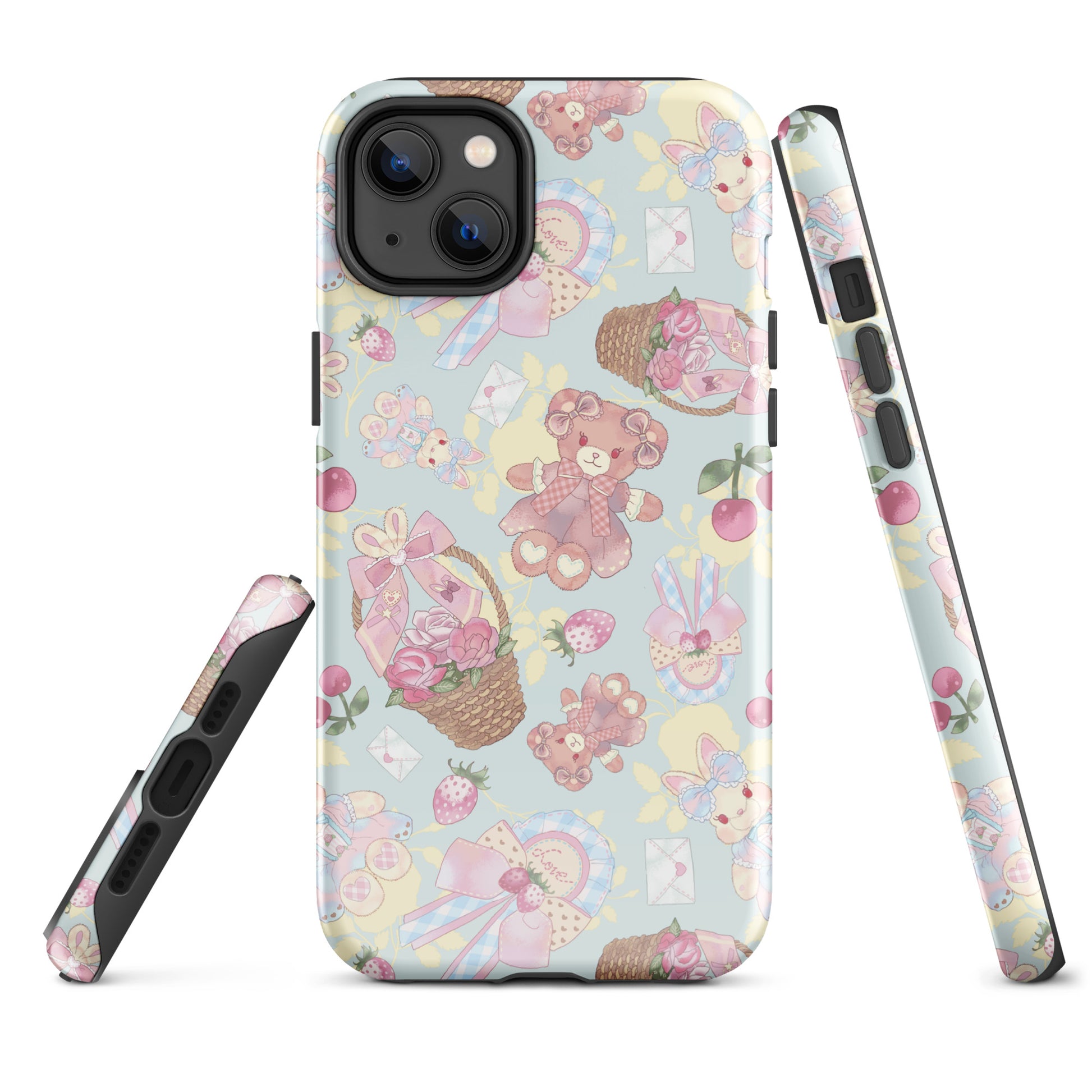 Stylishly protect your phone with the Sweet Teddy iPhone® Tough Case, featuring a cute teddy bear design.