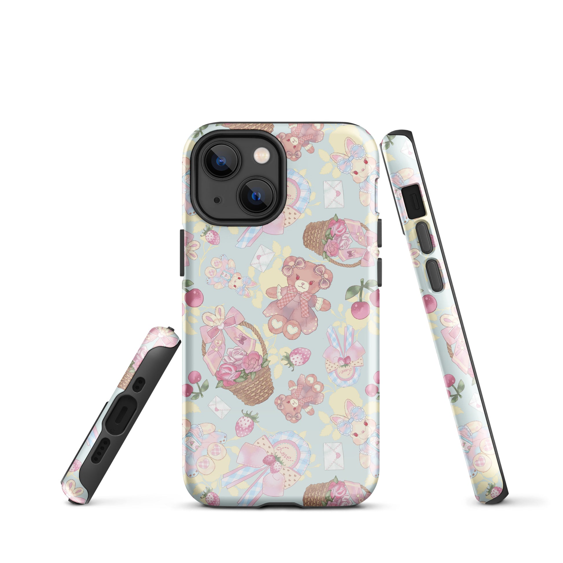 Stylishly protect your phone with the Sweet Teddy iPhone® Tough Case, featuring a cute teddy bear design.