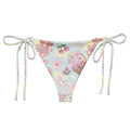 Sweet Teddy String Bikini Bottom featuring cute teddy bear prints, perfect for relaxing poolside this summer.