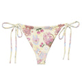 Sweet Teddy String Bikini Bottom features a playful design, perfect for sunbathing by the pool this summer.