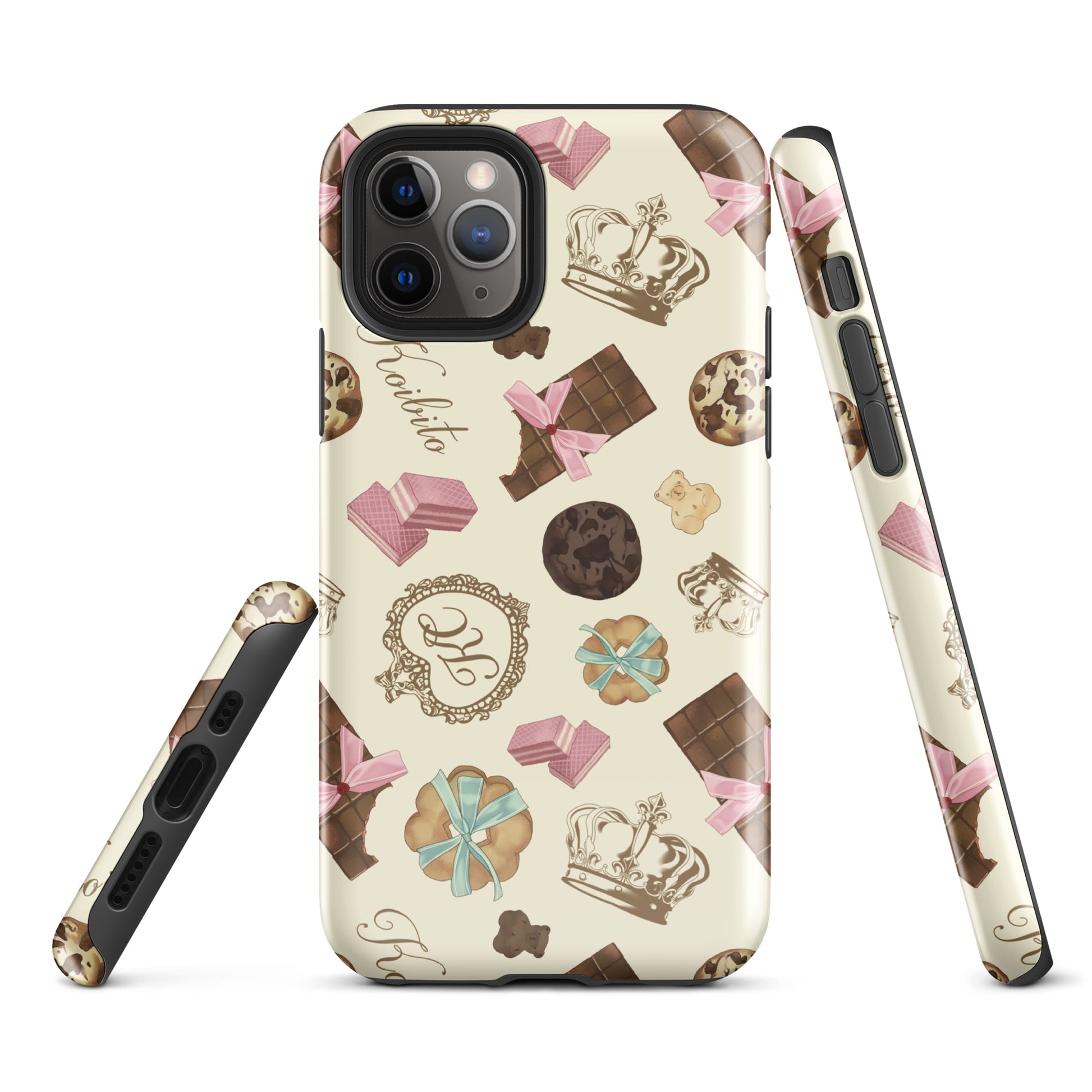 Stylishly protect your phone with the Royal Cookie iPhone® Tough Case, featuring a charming dessert design.