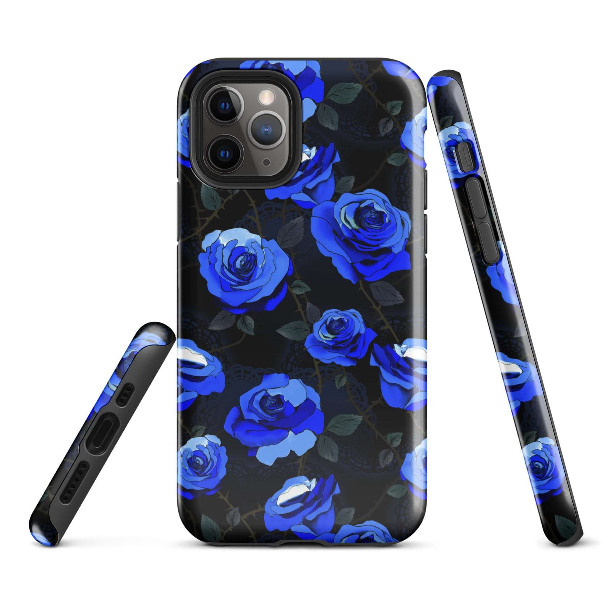 Stylish Enchanted Rose iPhone® Tough Case offers durable protection with a chic floral design for year-round safety.