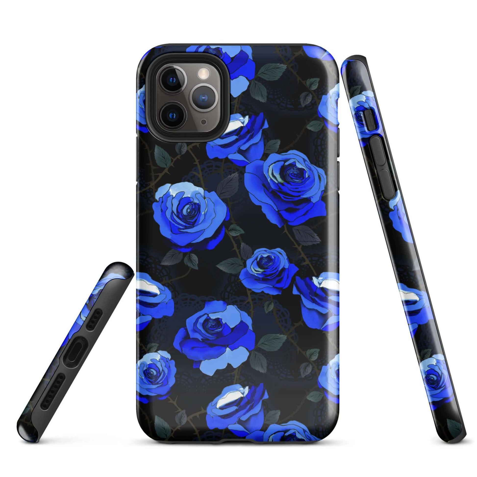 Stylish and durable, the Enchanted Rose iPhone® Tough Case protects your phone with impact-resistant design.