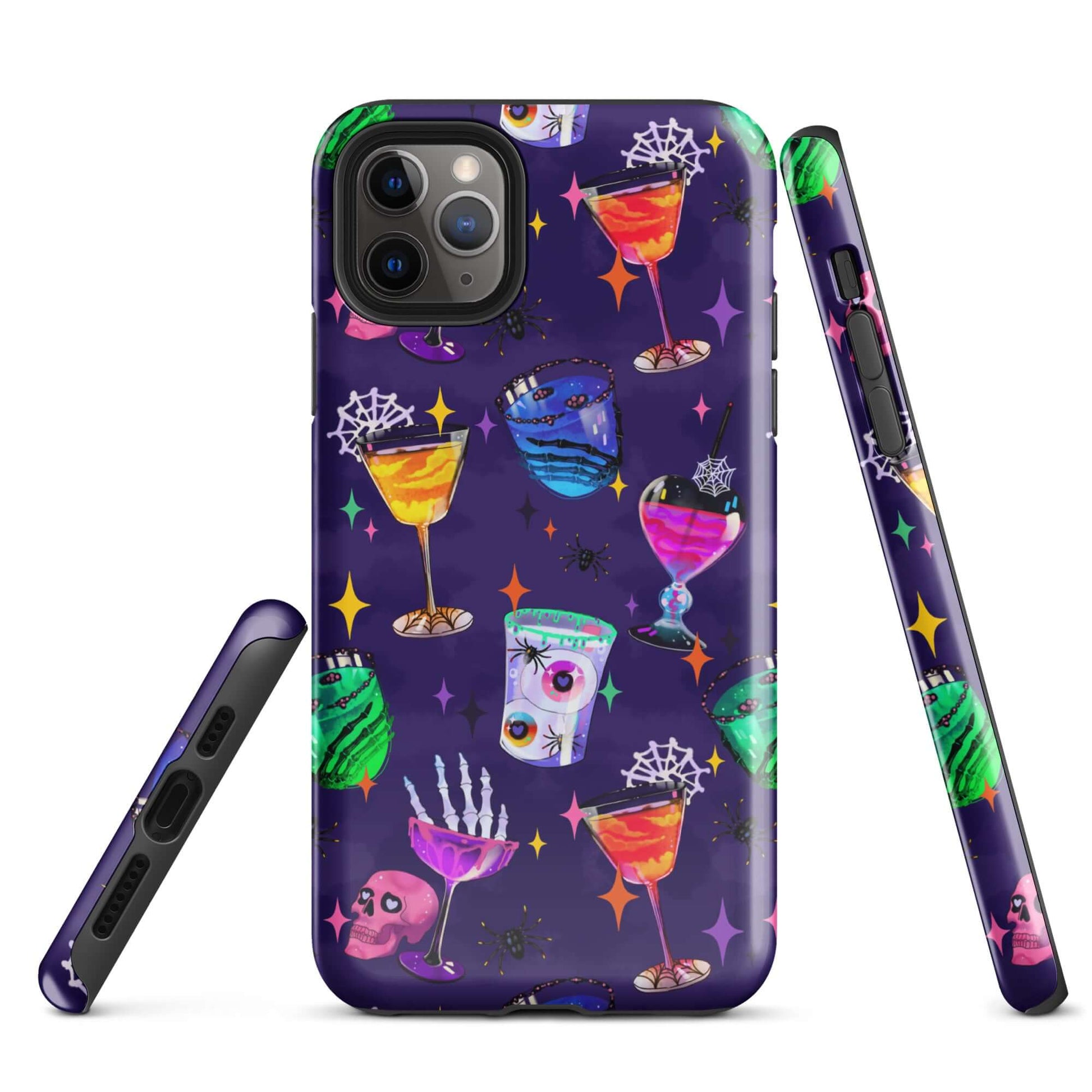 Colorful Monster Party iPhone® Tough Case featuring fun designs to protect your phone stylishly and durably.