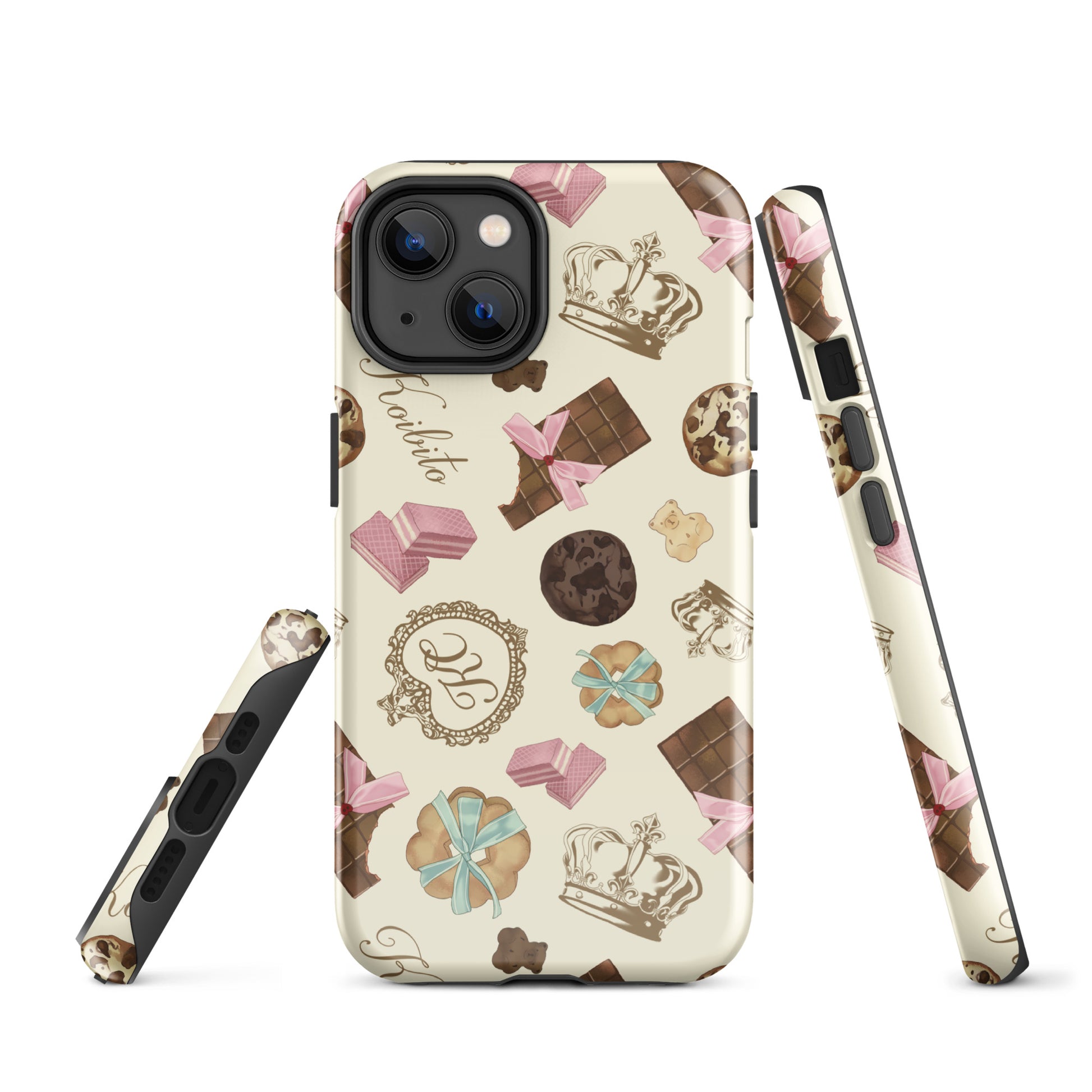 Stylishly protect your phone with the Royal Cookie iPhone® Tough Case, featuring a chic dessert design.