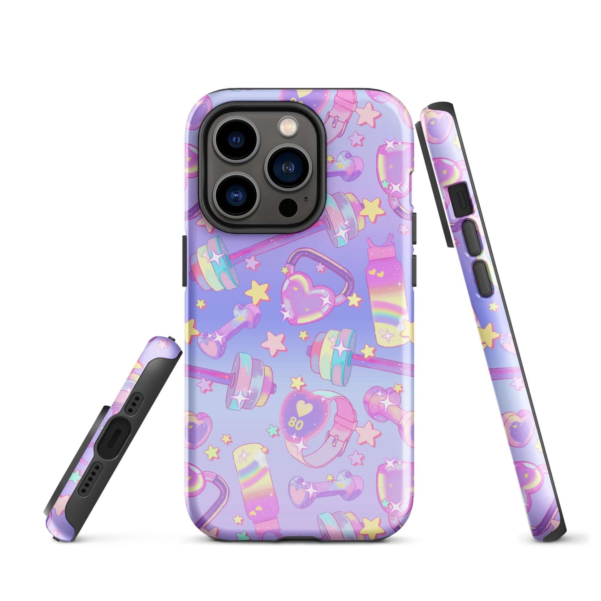 Stylish Glitter Gains iPhone® Tough Case features durable, dual-layer protection with a trendy design for year-round fashion.