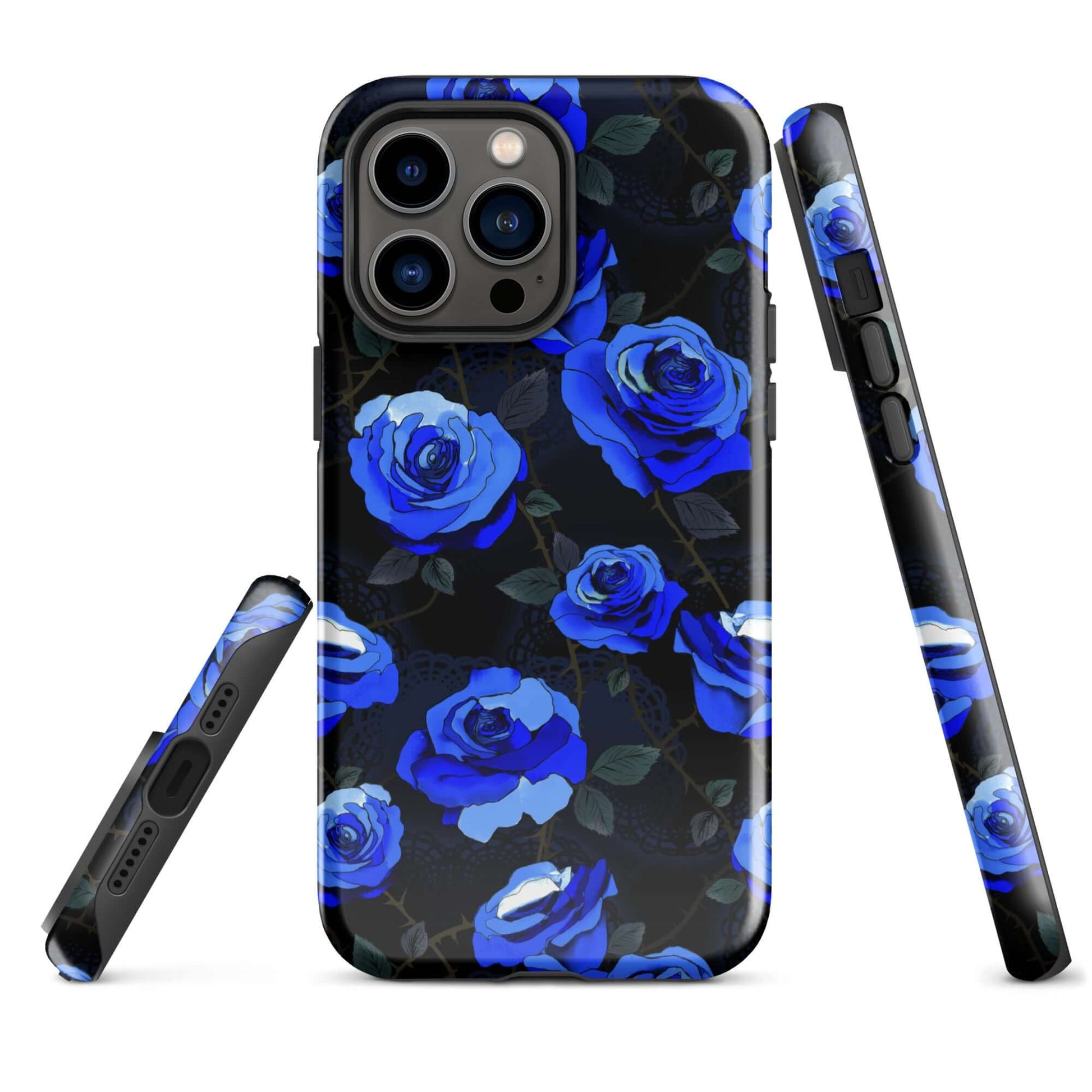 Enchanted Rose iPhone® Tough Case offers stylish protection with a durable dual-layer design for maximum safety.