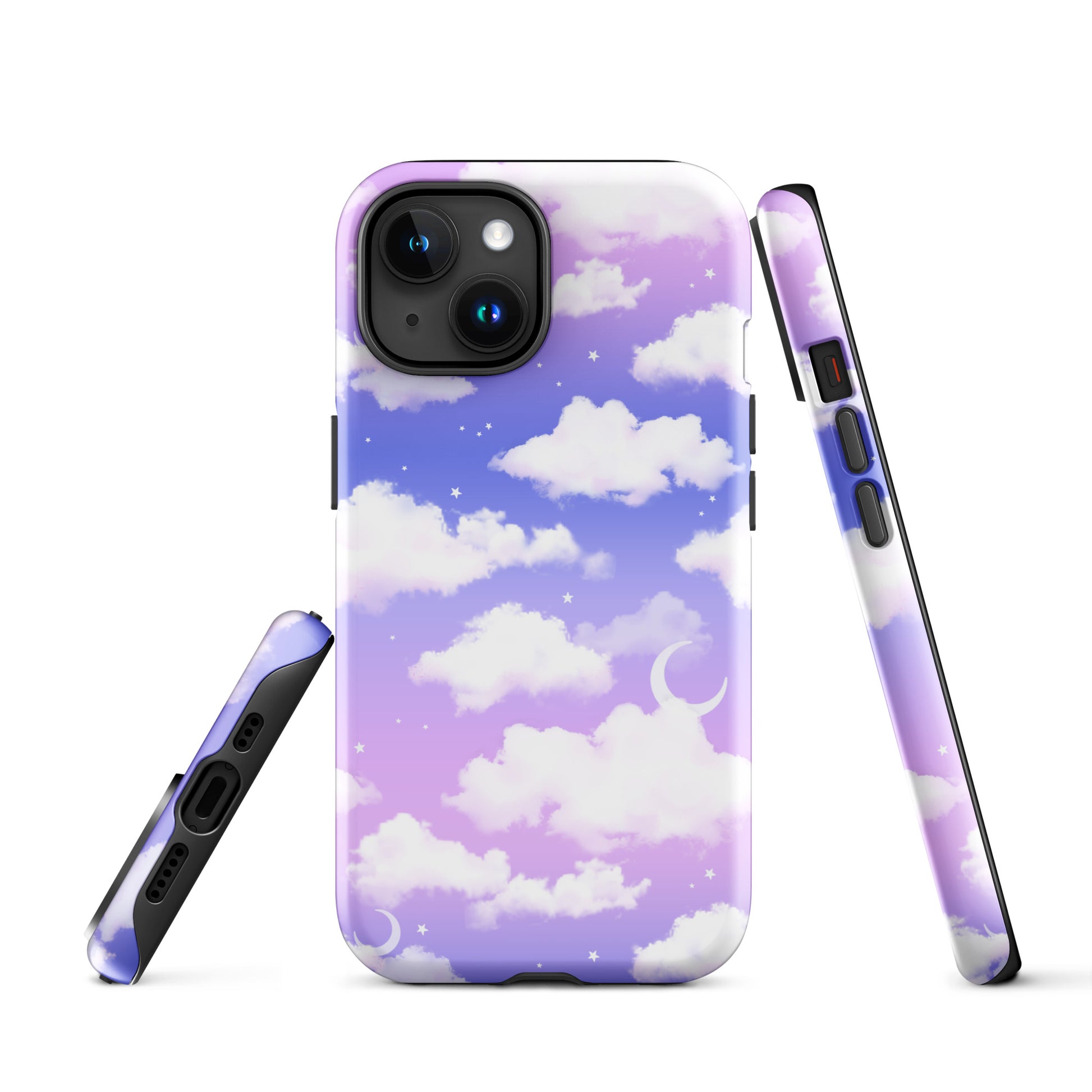 Stylishly protect your phone with the Cloudy Sky iPhone® Tough Case, featuring a dreamy cloud design.