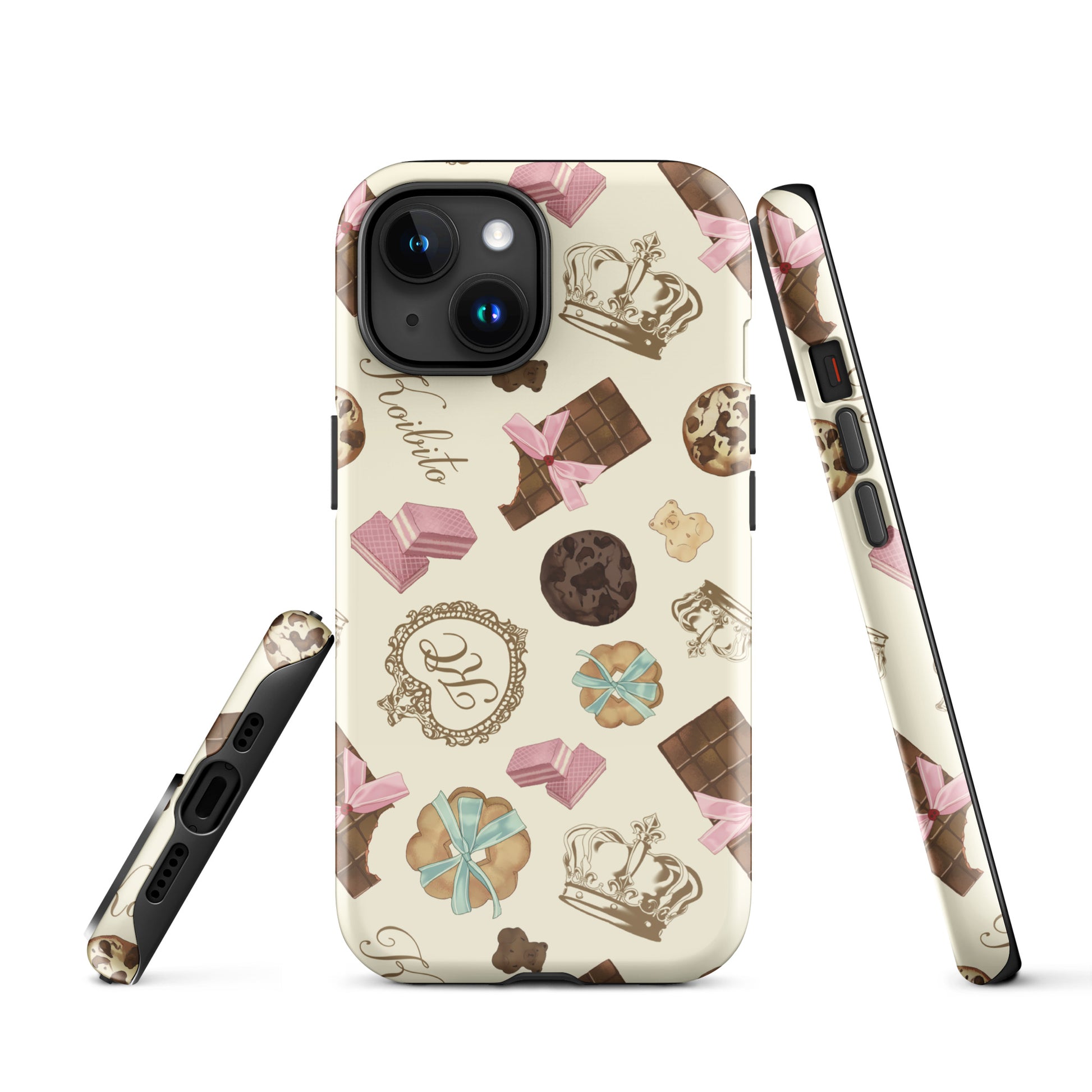 Stylish Royal Cookie iPhone® Tough Case with impact-resistant design, perfect for protecting your phone year-round.