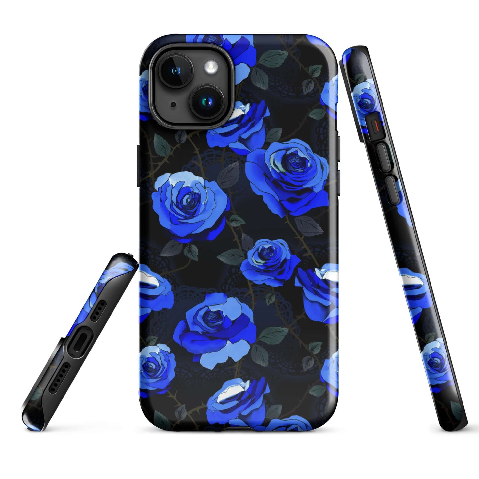 Protect your phone in style with the Enchanted Rose iPhone® Tough Case, featuring a stunning floral design.